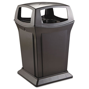 Rubbermaid® Commercial Ranger Fire-safe Container, Square, Structural Foam, 45 Gal, Black freeshipping - TVN Wholesale